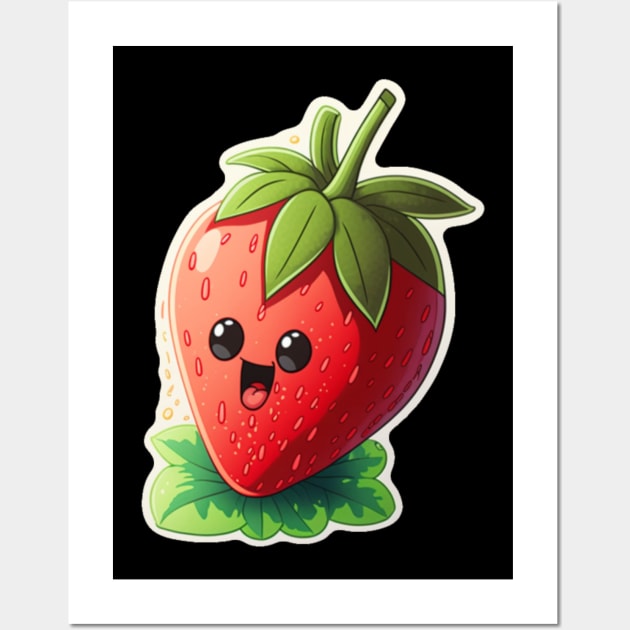 Strawberry Wall Art by Evergreen Market